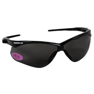 KleenGuard V60 Nemesis Vision CorrectionSafety+2.5 Diopters, Black Frame, 1 Pair